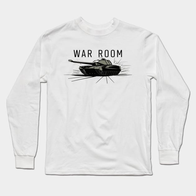 War Room Tank Long Sleeve T-Shirt by SimpliPrinter